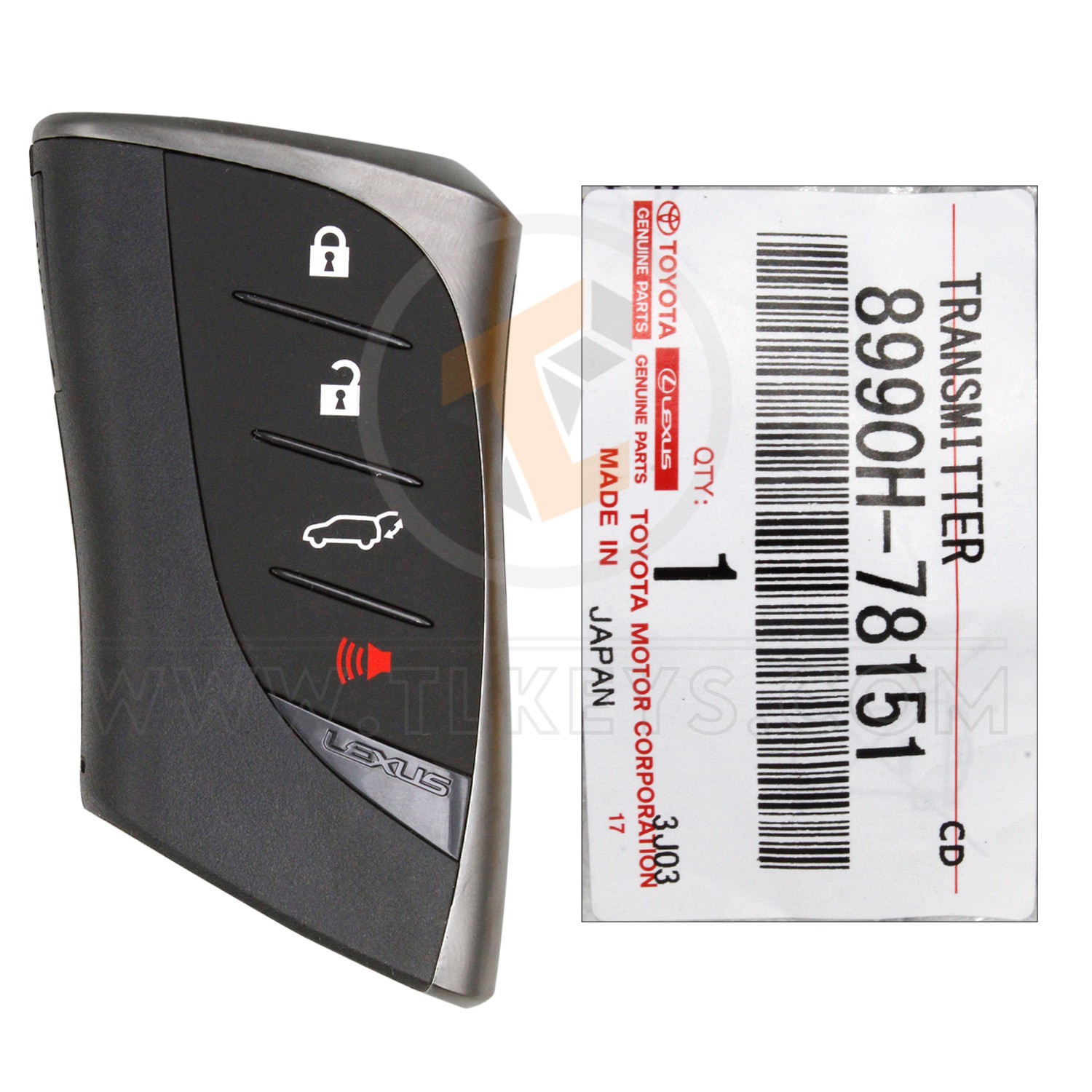 8990H 78151 Genuine Lexus Smart Proximity Transponder Chip ID 8A