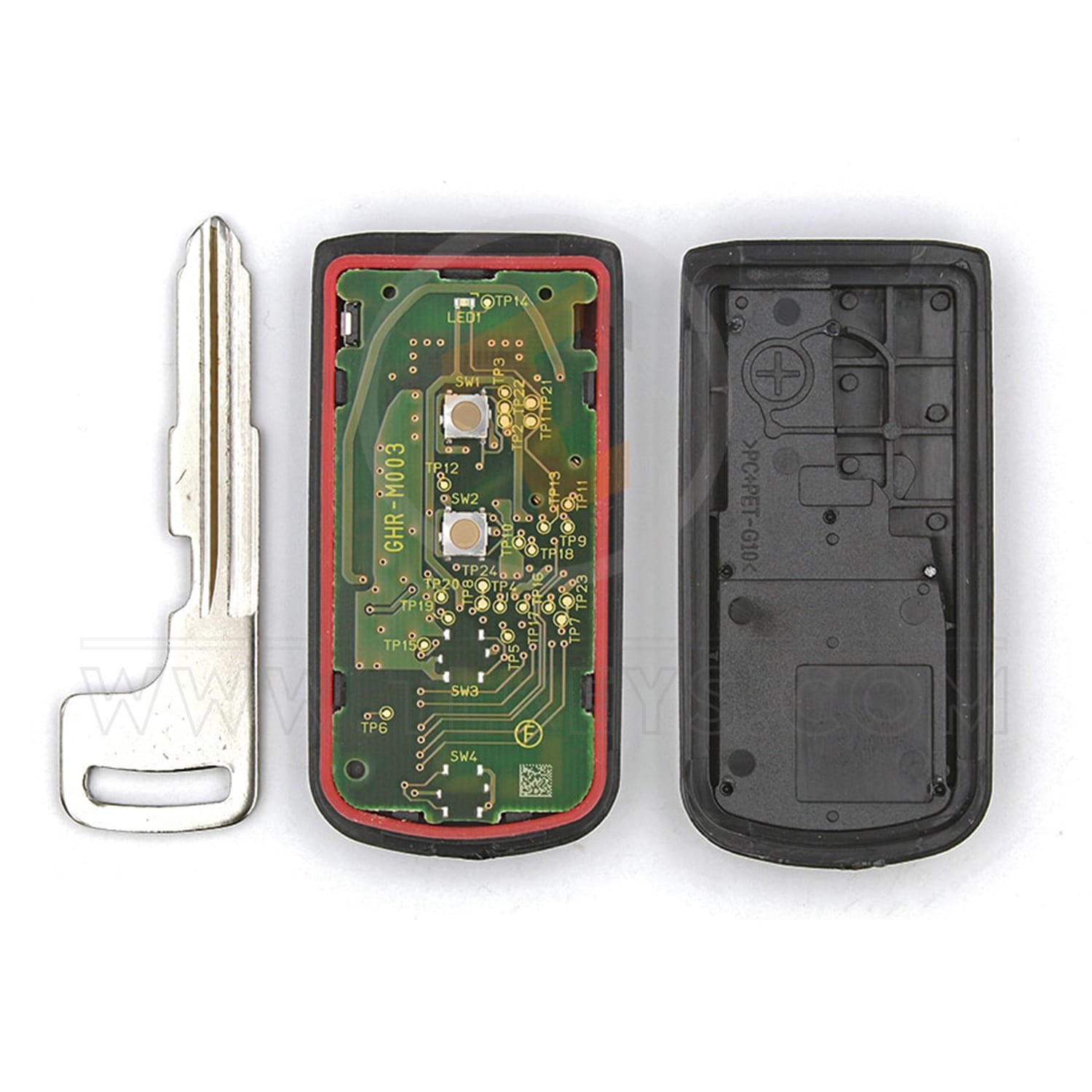 Smart Proximity Mitsubishi Mirage 433MHz 2 Buttons Aftermarket Hitag 3 Frequency 433MHz