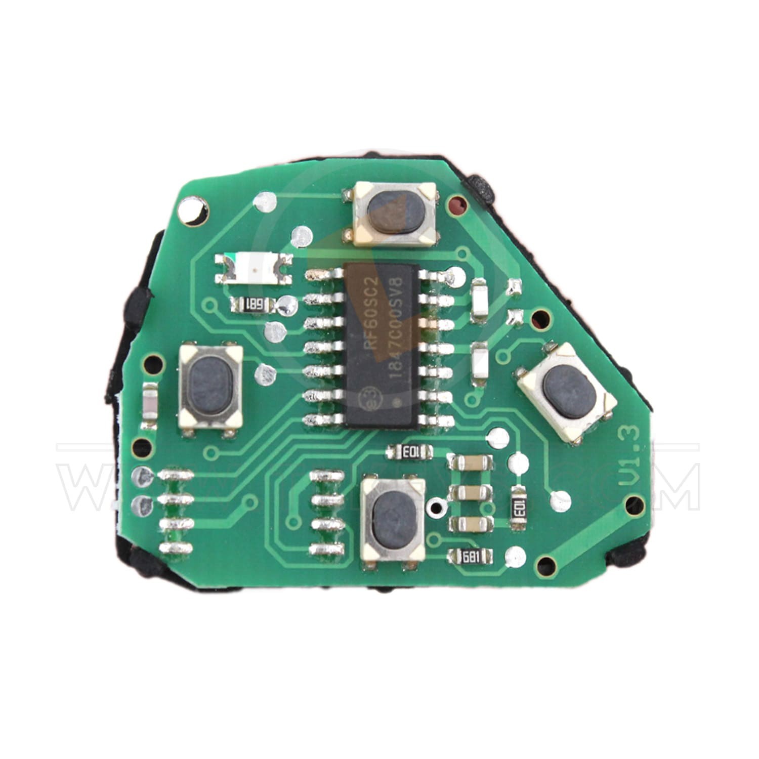 Module Toyota Yaris Hilux 2005 433MHz 4 Buttons Aftermarket Frequency 433MHz