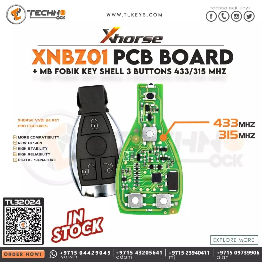  Xhorse XNBZ01 VVDI BE Key Pro