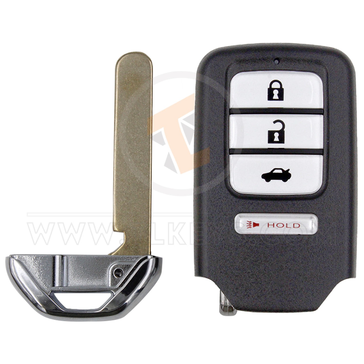 Autel IKEYHD004AL Universal Smart Key Remote 4 Button for Honda Buttons 4