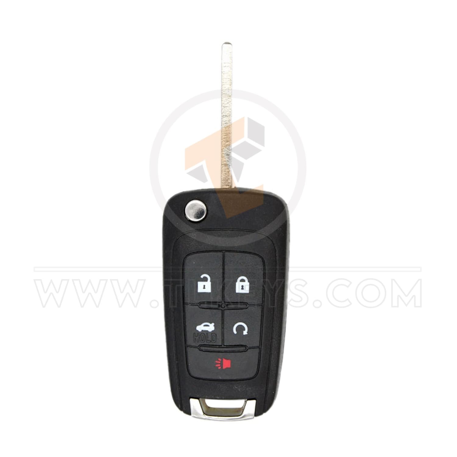 Genuine Chevrolet Malibu Impala Proximity Flip Key Remote 2010 2015 P/N: 5912546 Frequency 433MHz