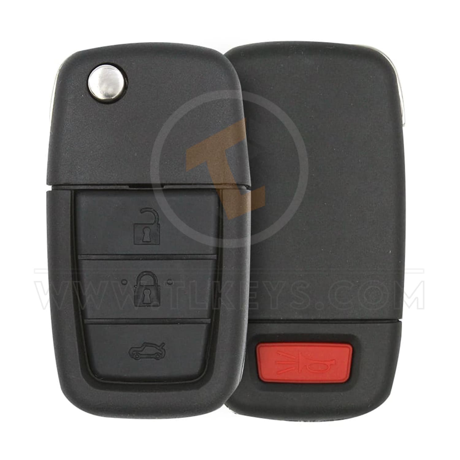  Chevrolet Lumina Caprice Flip Key Remote 2007 2013 433MHz 4 Buttons Frequency 433MHz