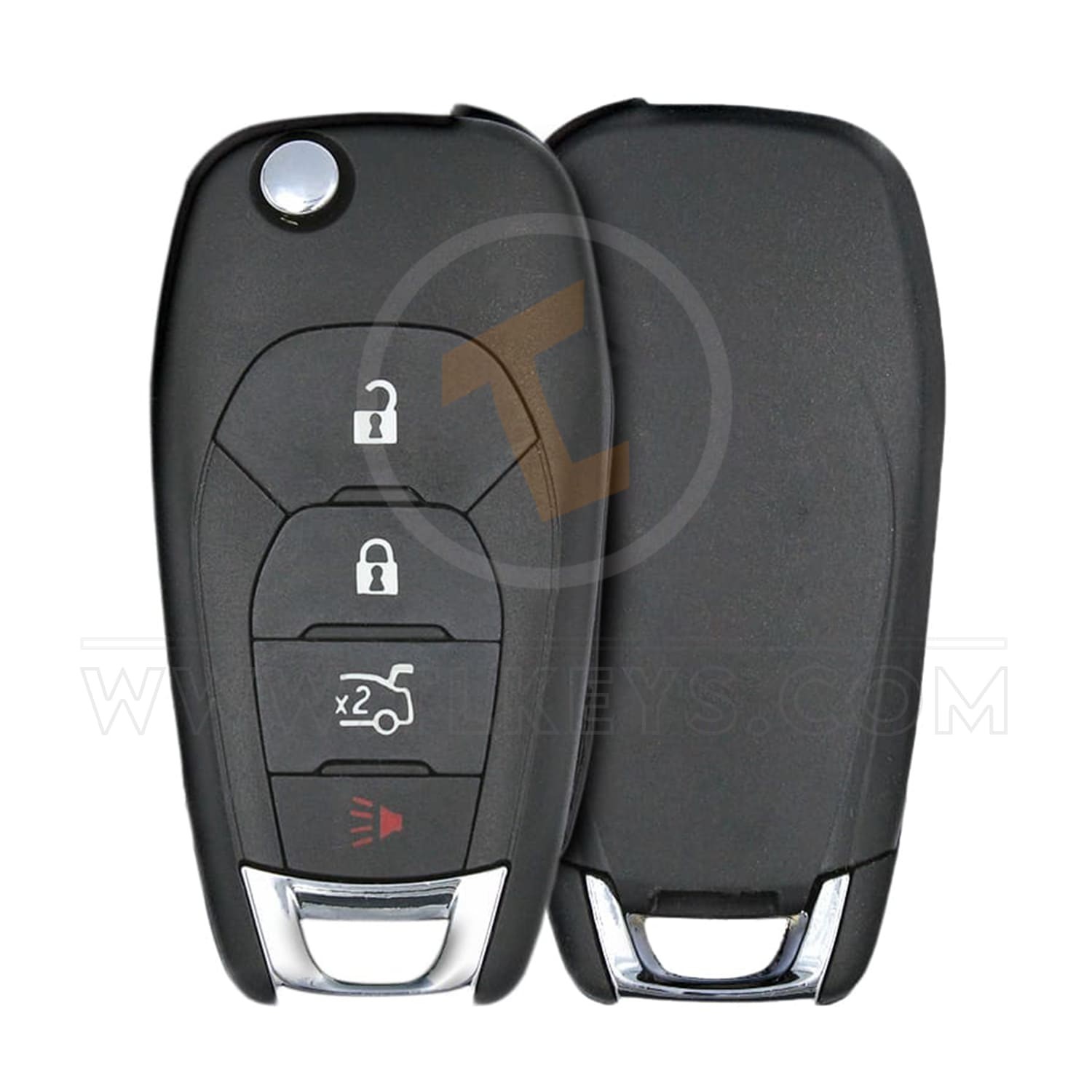  Chevrolet Cruze Flip Key Remote 2016 2018 315MHz 4 Buttons Frequency 315MHz