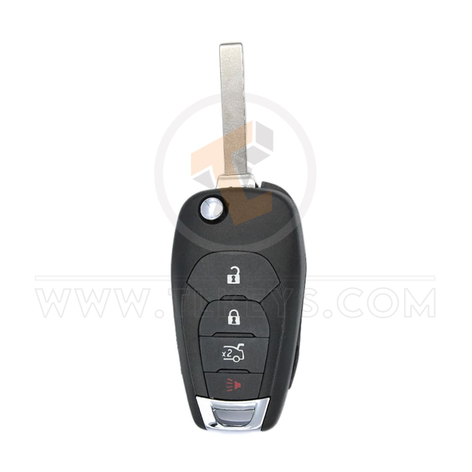 Chevrolet Cruze Flip Key Remote 2016 2018 315MHz 4 Buttons Remote Type Flip Key Remote