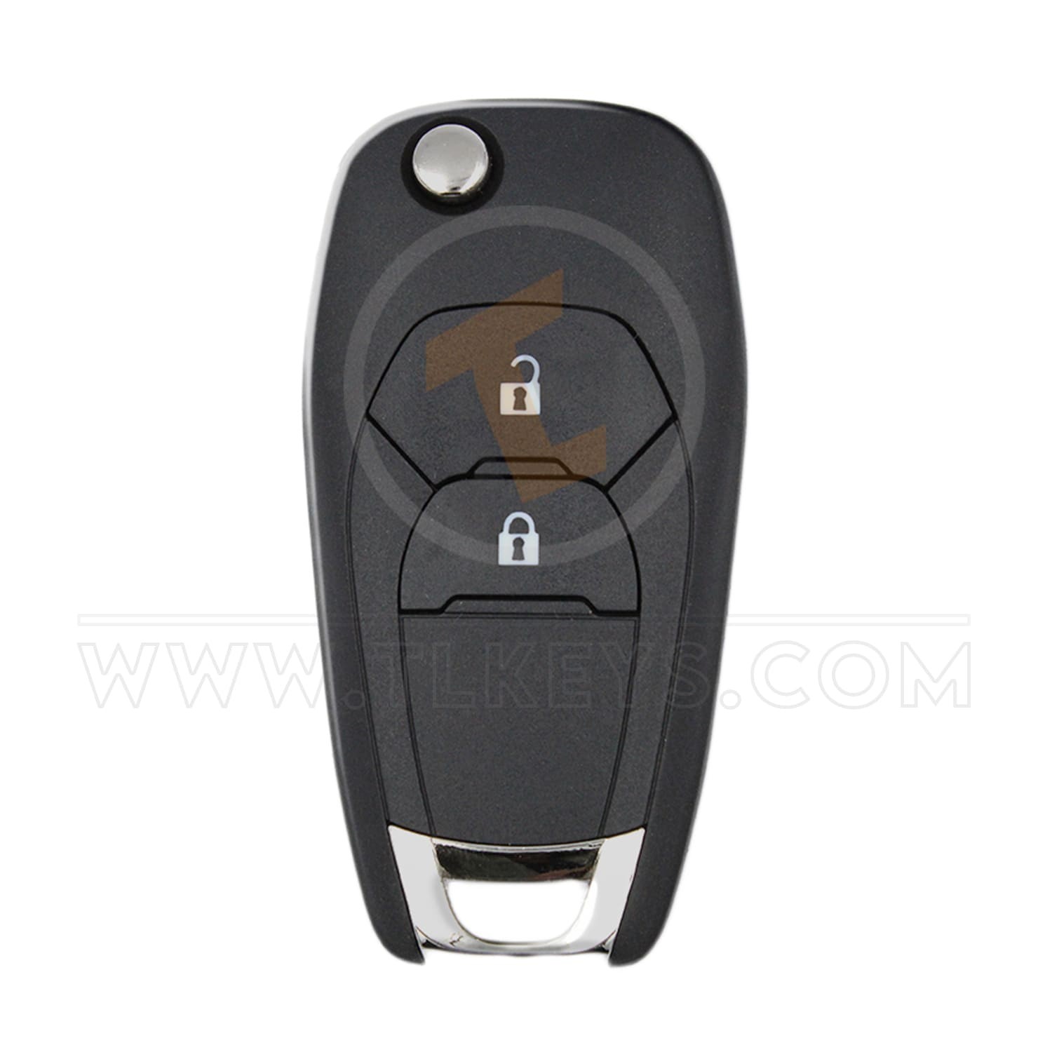 Chevrolet Colorado Cabine Régulière Flip Key Remote 2018 433MHz 2 Boutons Boutons 2