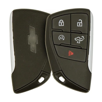 Chevrolet 2021-2024 Carcasa Remota Llave Inteligente Pick-up 5 Botones