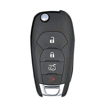 Chevrolet Flip Key Remote AftermarketCruze Battery Type CR2025