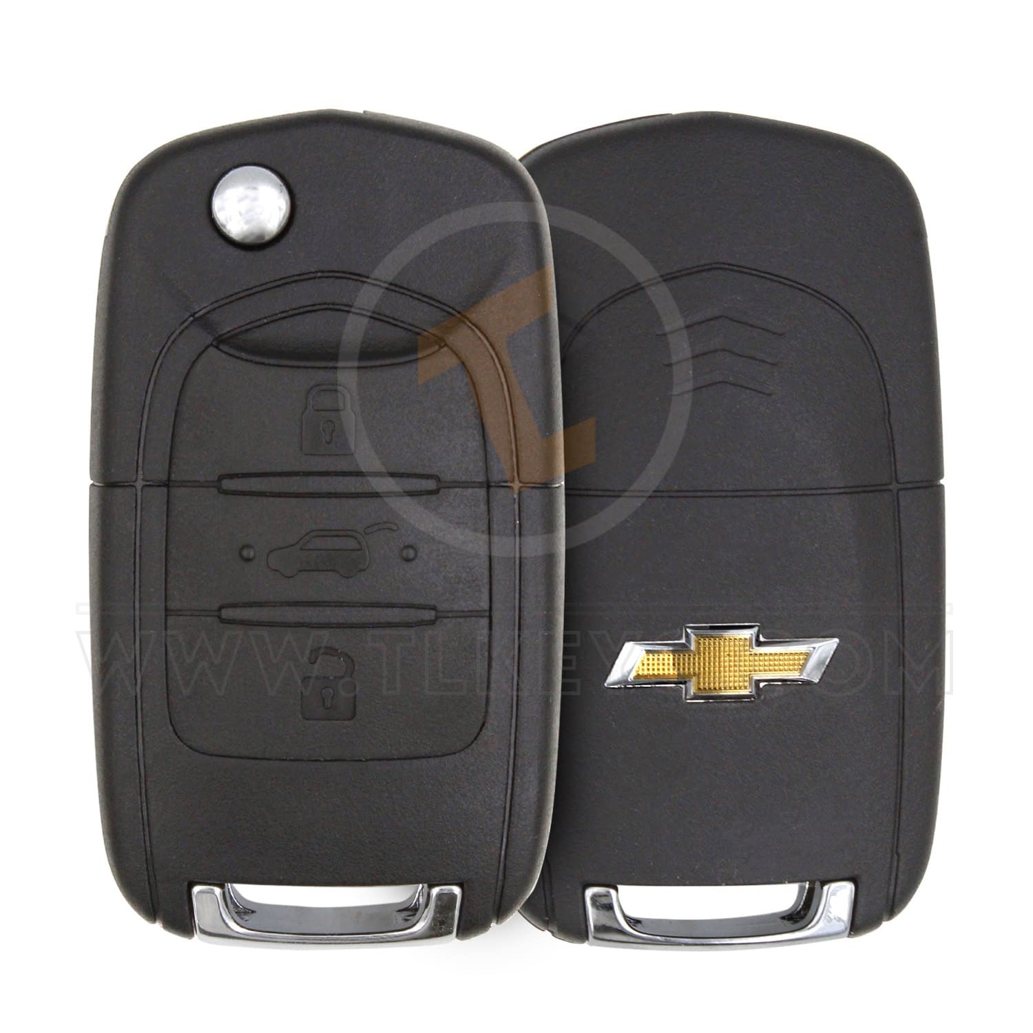 Original Chevrolet Flip Key Remote Captiva Buttons 3