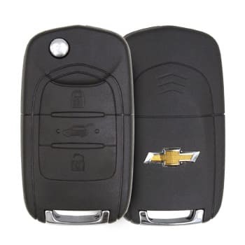 Original Chevrolet Flip Key Remote Captiva Buttons 2 - thumbnail