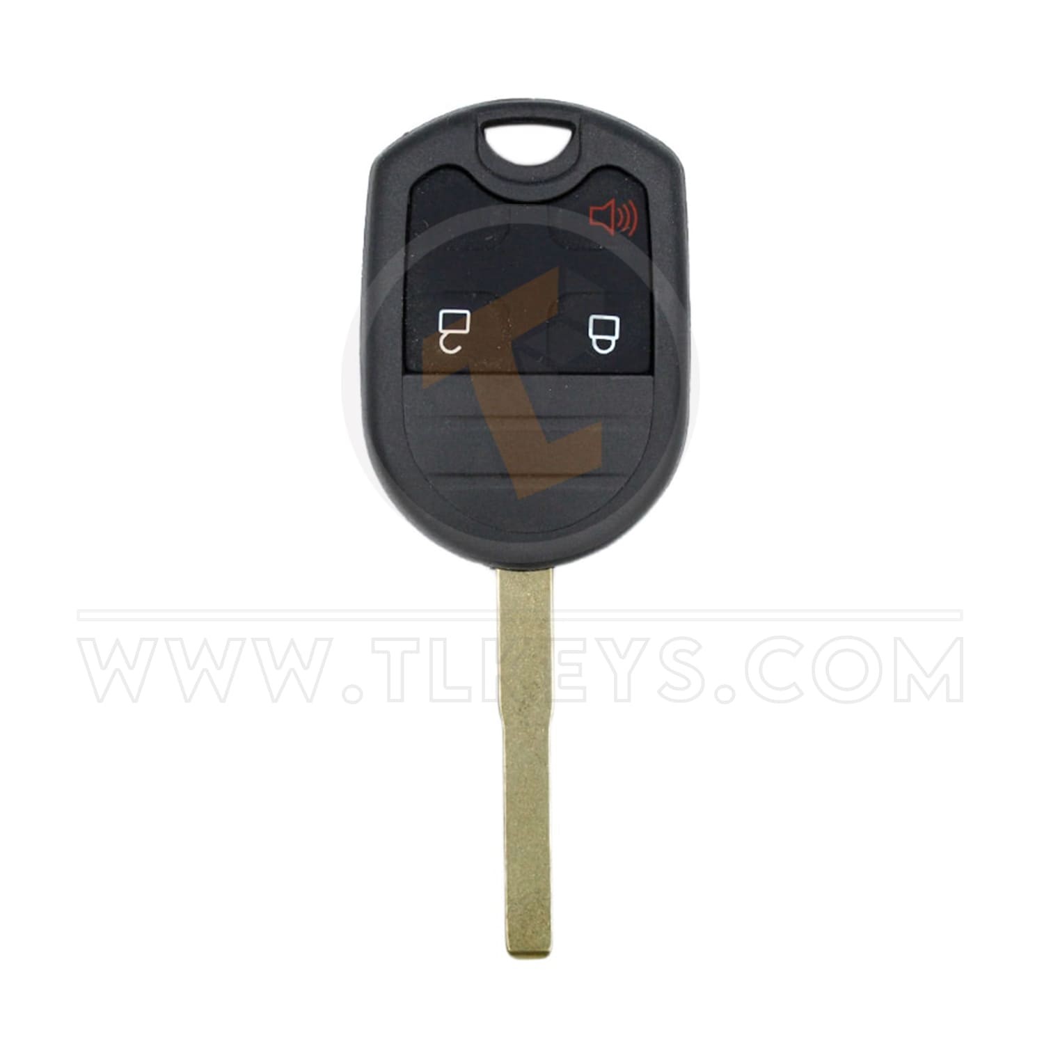 Head Key Remote Ford 315MHz 3 Buttons Aftermarket ID 4D ID 63 Buttons 3