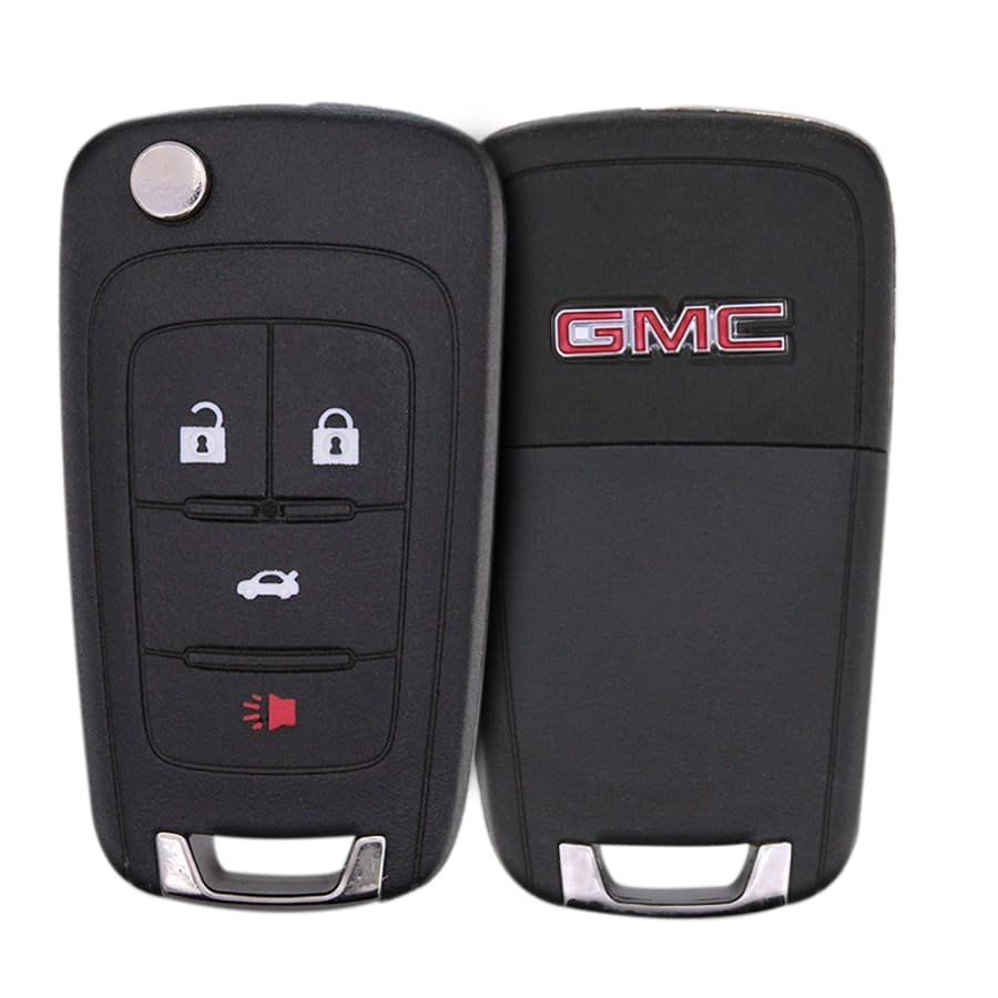 13504258 Genuine GMC Flip Key Remote Terrain Battery Type CR2025 - thumbnail