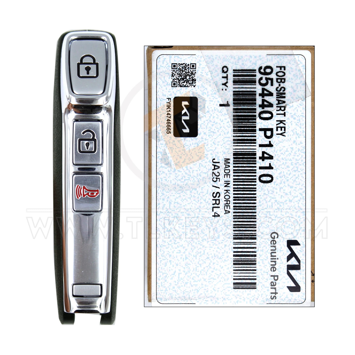 2023 Kia Sportage Smart Key P/N: 95440 P1410 Buttons 4