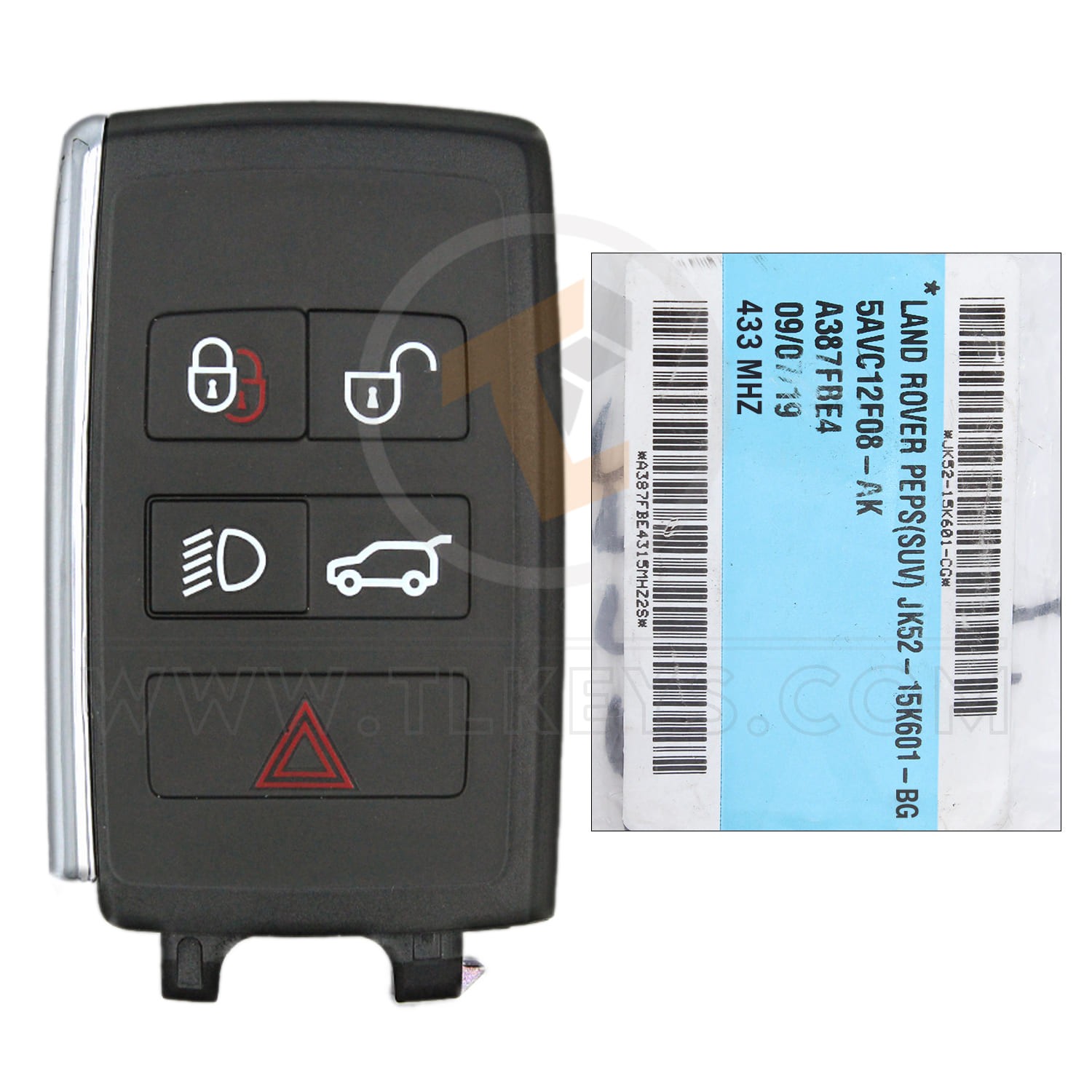 Genuine Land Rover Smart Proximity 2019 2020 P/N: JK52 15K601 BG Buttons 5