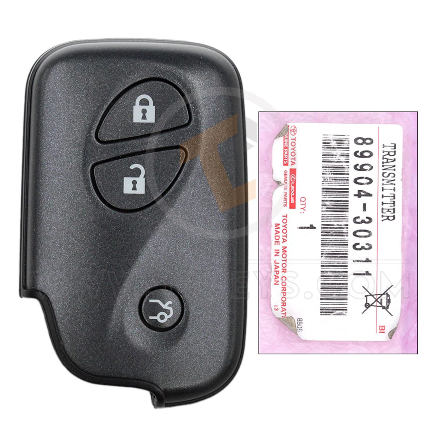 Genuine Lexus LS460 GS300 Smart Proximity 2005 2007 P/N: 89904-30311 Remote Type Smart Proximity