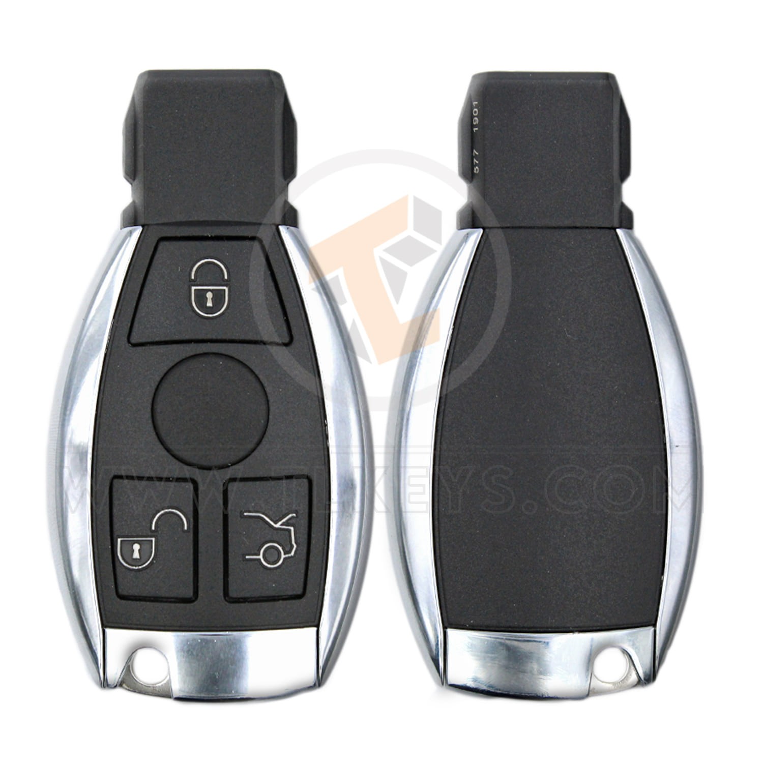 Genuine FBS4 Mercedes Benz GLS FCC ID: IYZDC12K 3 Buttons IR - FBS4 Transponder Chip IR - FBS4