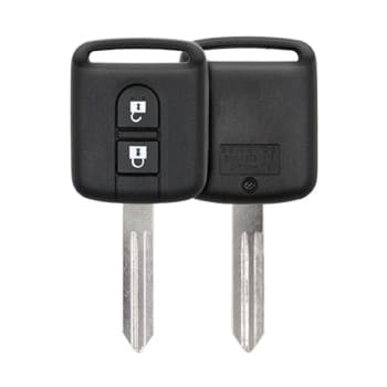 28268-AX61A Nissan Head Key Remote Aftermarket Buttons 2 - thumbnail