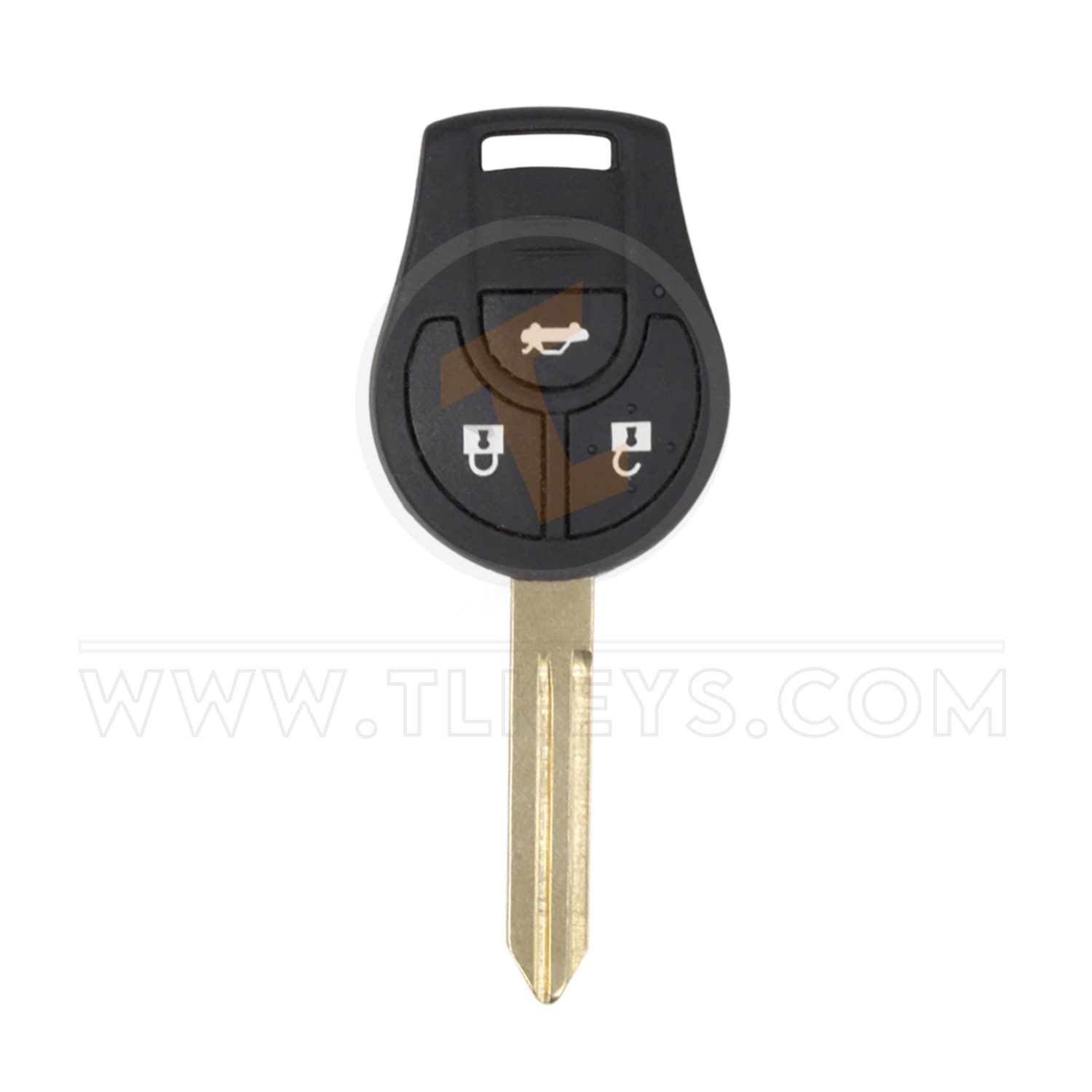 Head Key Remote Nissan Sunny 2012 2016 433MHz 3 Buttons Aftermarket Buttons 3