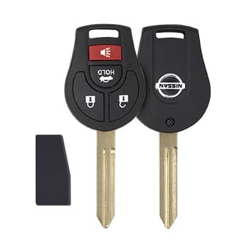 28268-3AA0E Original Nissan Head Key Remote Sunny Buttons 2