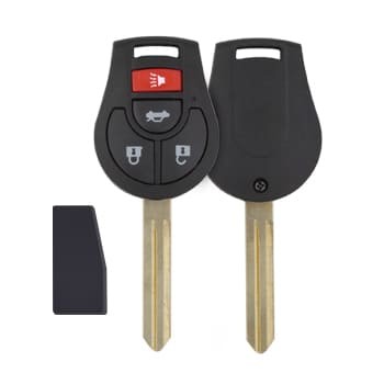 Nissan Head Key Remote AftermarketSunny Buttons 2 - thumbnail