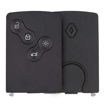Original Renault Clio Normal Key Remote 4 Buttons 433MHz