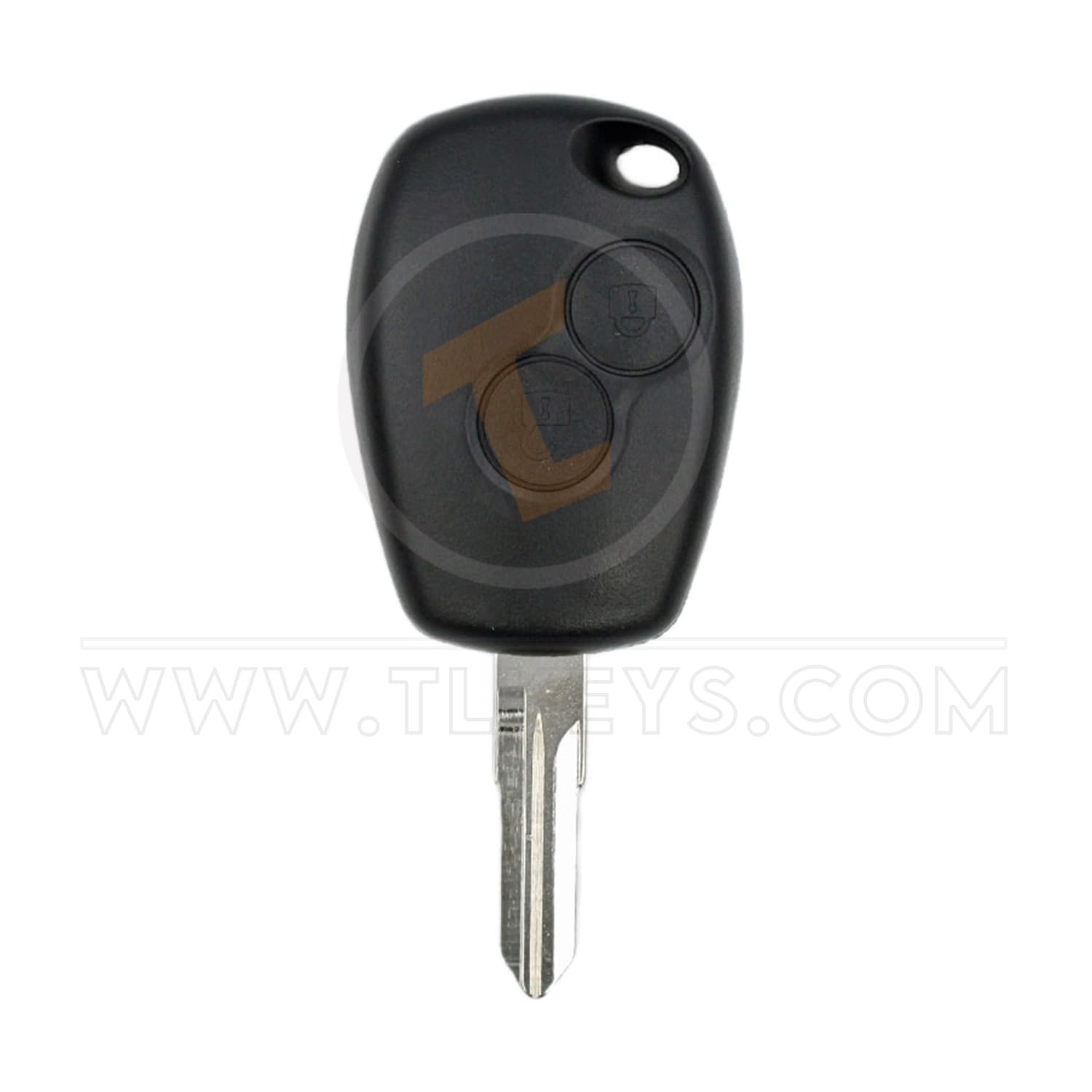 Renault Duster Clio Head Key Remote 2000 2003 433MHz 2 Buttons Panic Button No