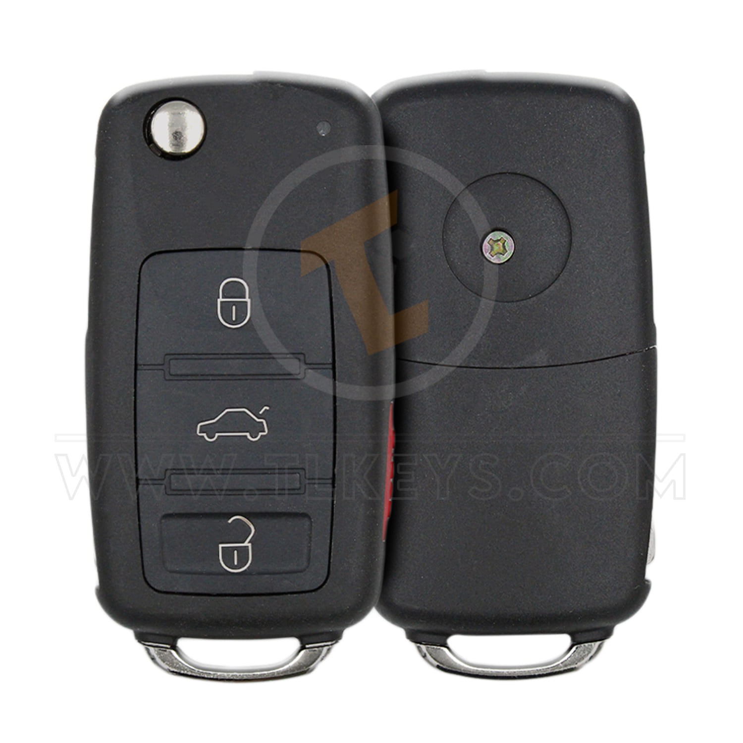  Volkswagen Passat Jetta Flip Key Remote 2011 2017 315MHz 4 Buttons Remote Type Flip Key Remote