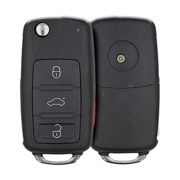 Volkswagen Flip Key Remote Aftermarket Remote Type Fobik - thumbnail