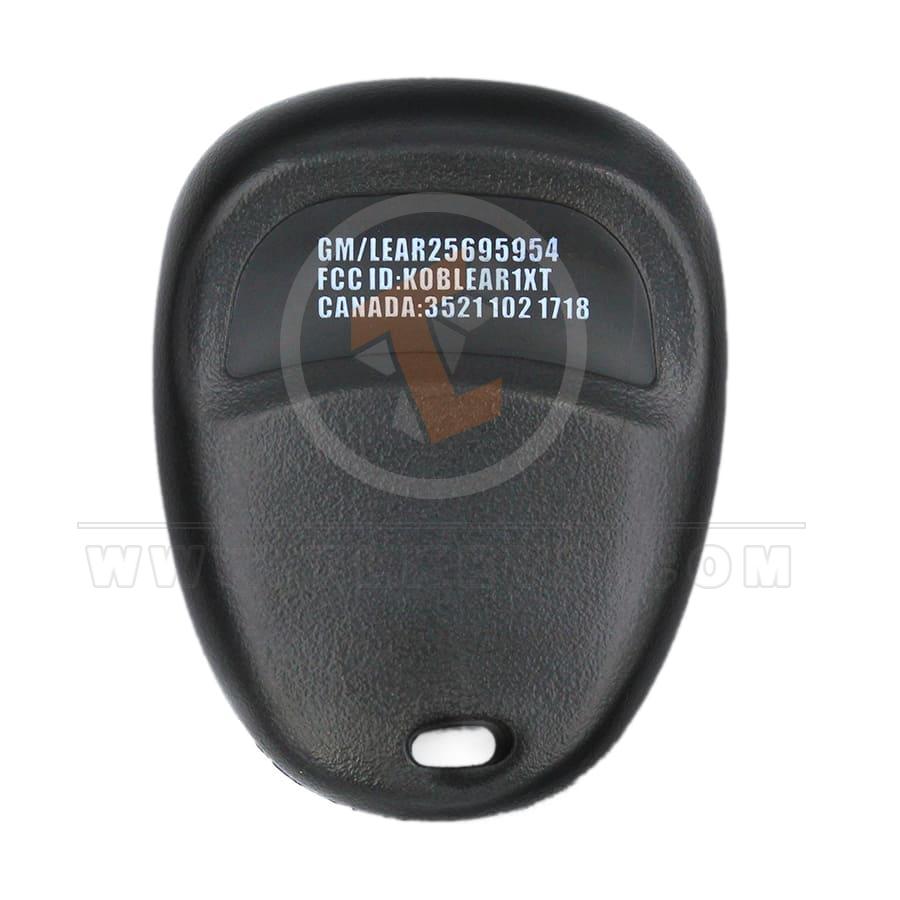 Chevrolet XT Remote Key 2006 2008 315MHz 4 Buttons Buttons 4