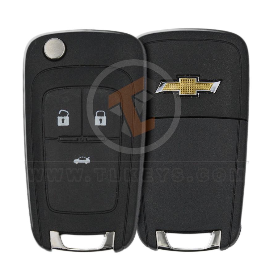 Genuine Chevrolet Camaro Cruze Flip Key Remote 2009 P/N: 13504276 Remote Type Smart Proximity