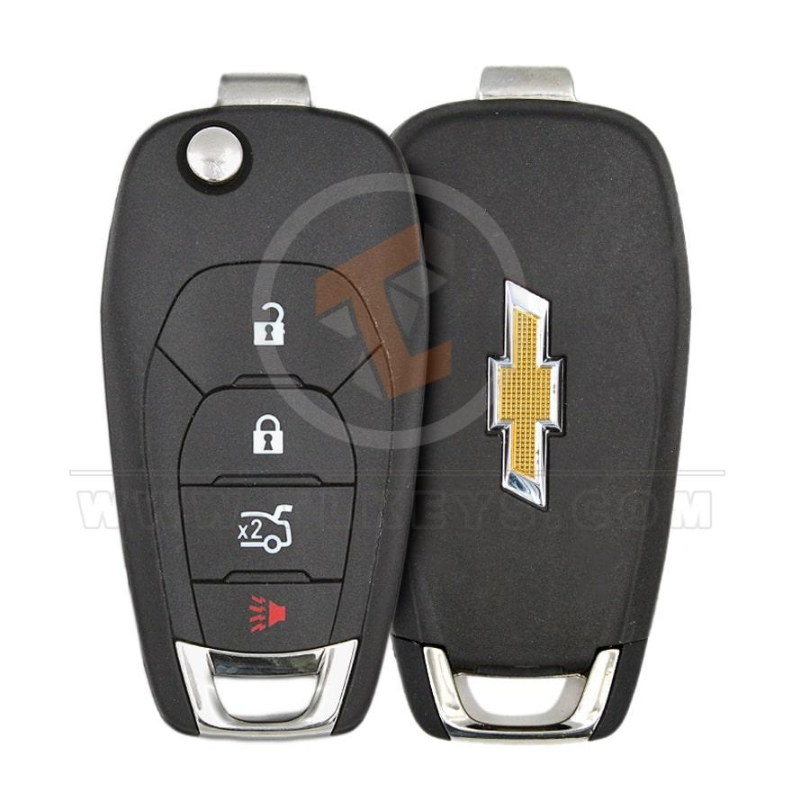 Genuine Flip Key Remote Chevrolet Cruze 434MHz 4 Buttons ID 46 Remote Type Flip Key Remote