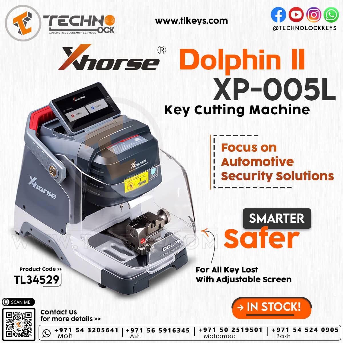 Xhorse Dolphin XP-005L XP005L Key Cutting Machine