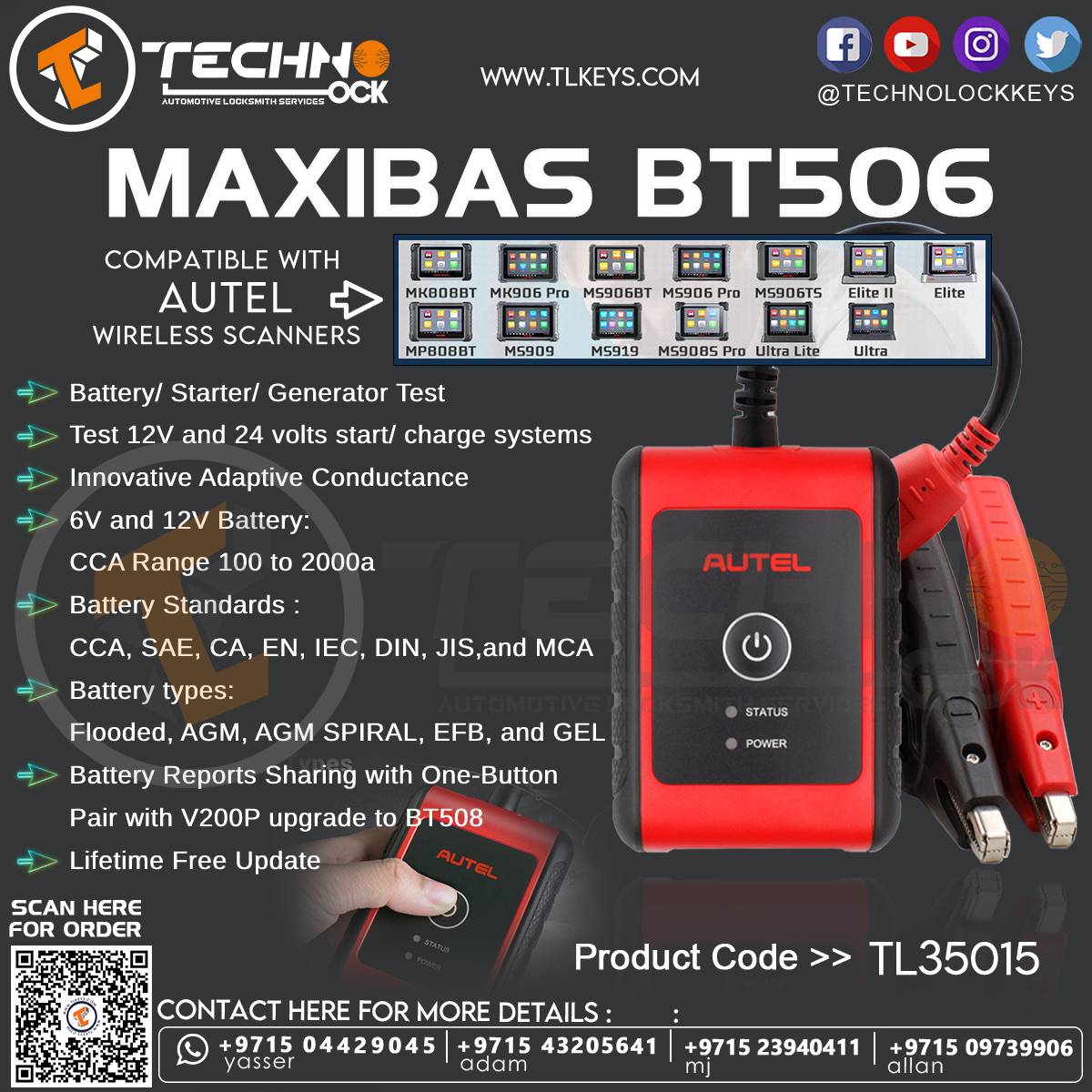  compatible with the latest models such as the Autel Maxisys MS906 Pro, MS906 Pro-TS, and MS Elite 2