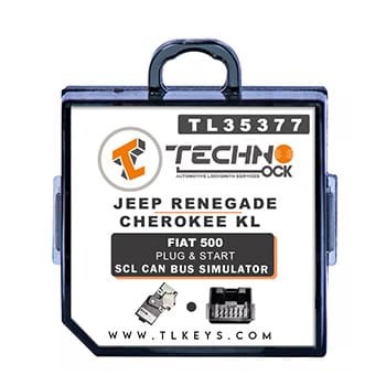 Jeep Fiat Steering Lock Emulator SCL CAN BUS Remote Type Fobik