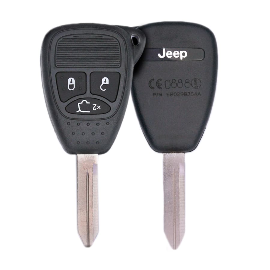 68029835AA Genuine Jeep Head Key Remote Buttons 2 - thumbnail