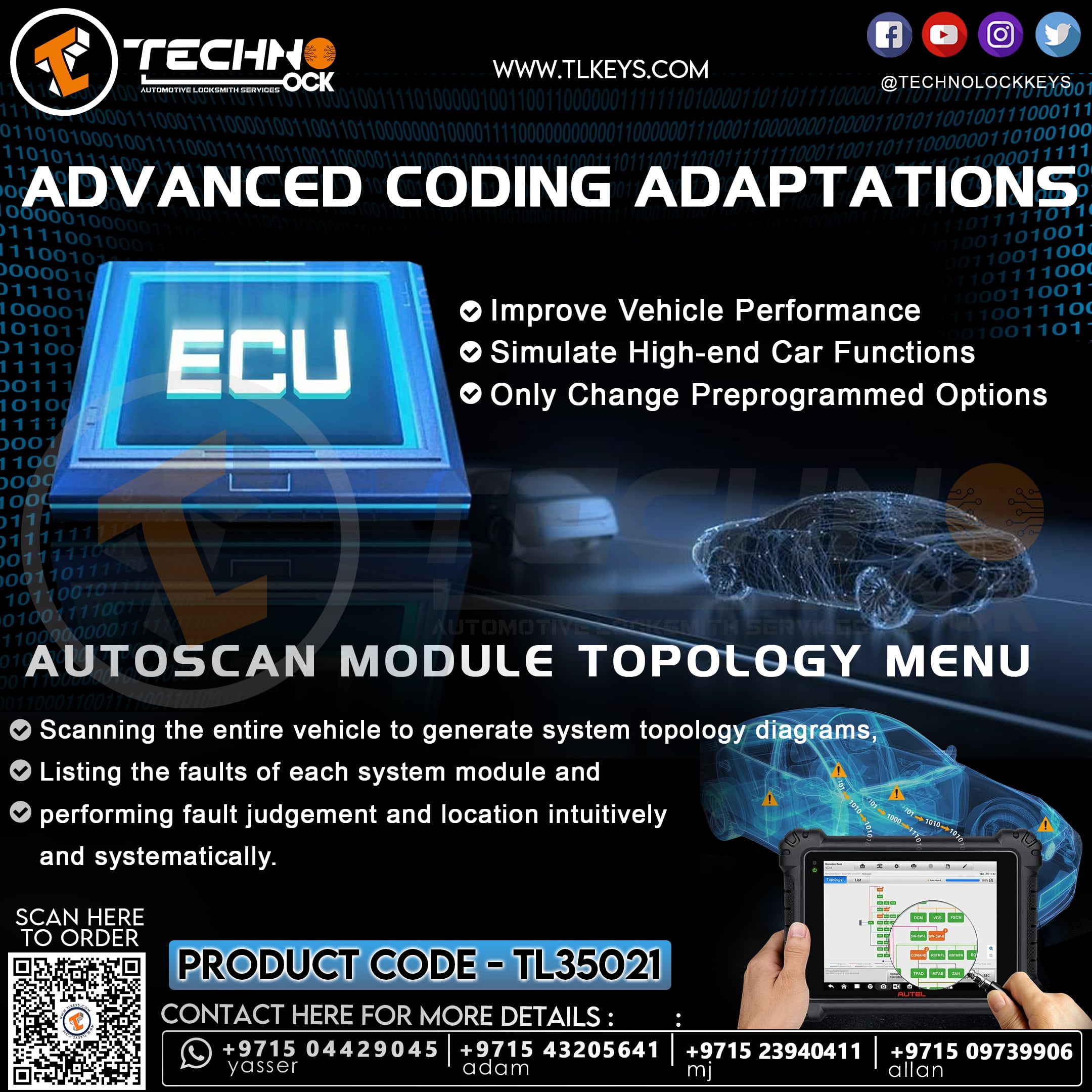  services to advanced ECU coding and programming