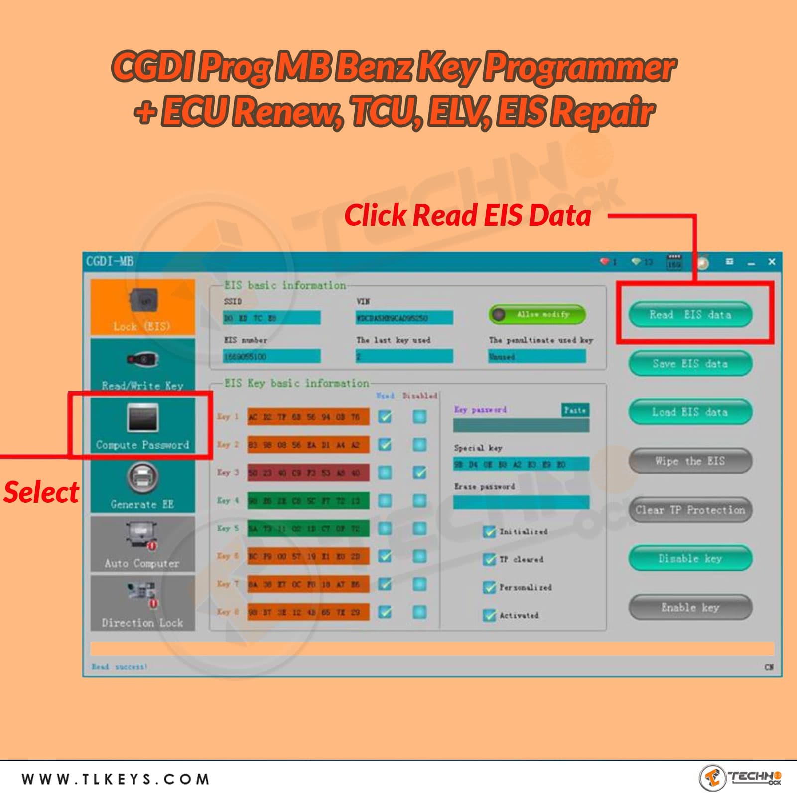 CGDI MB Prog Click Read EIS Data