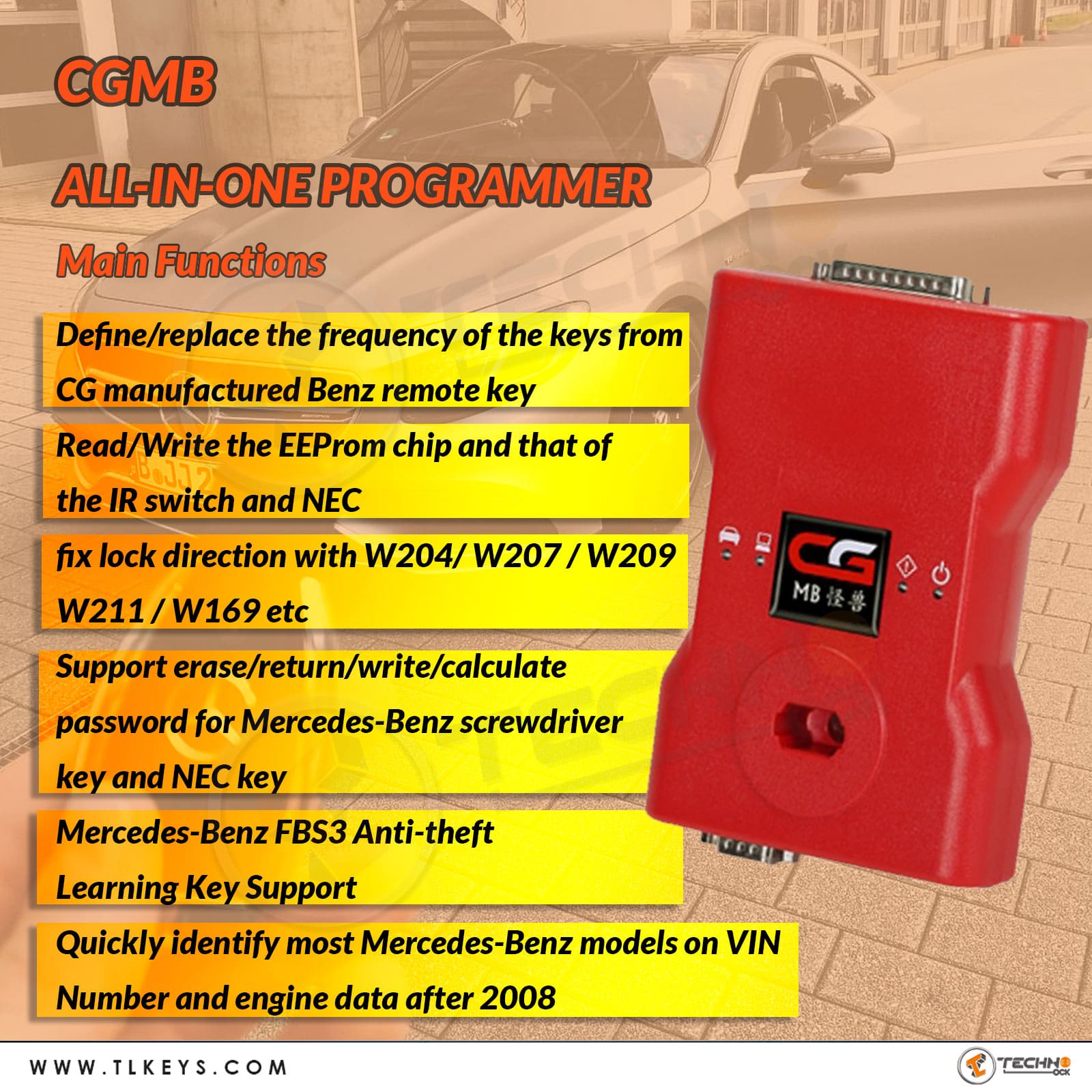 Reasons to Get CGDI MB Key Programmer