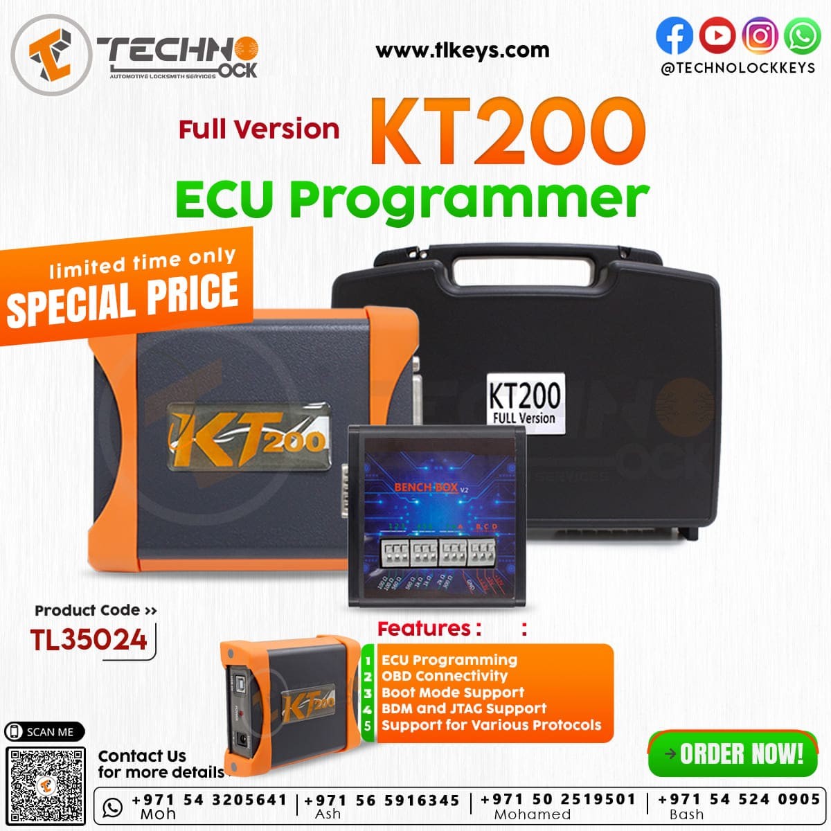  KT200-Full-Version-ECU-Programmer