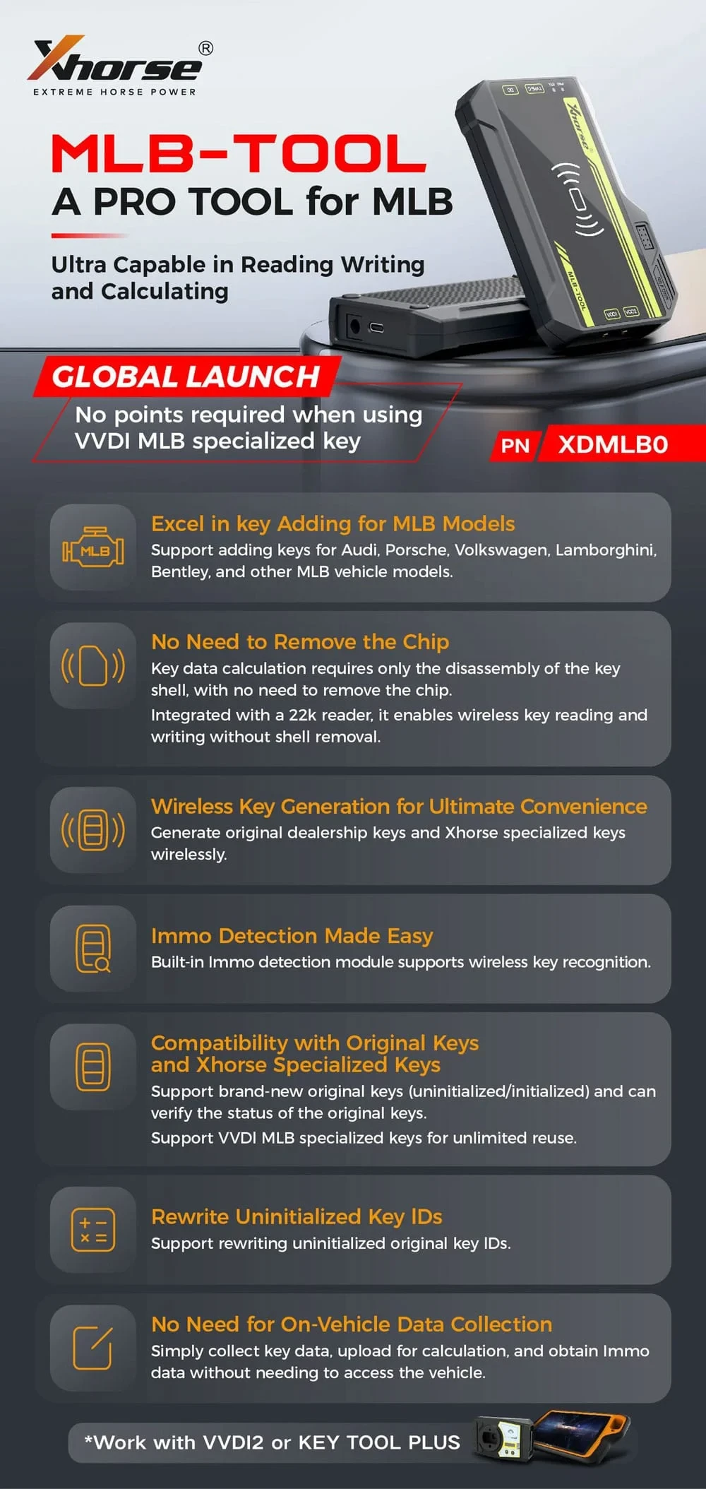 Xhorse Xdmlb0 vvdi mlb tool Xhorse Xdmlb0 vvdi mlb tool