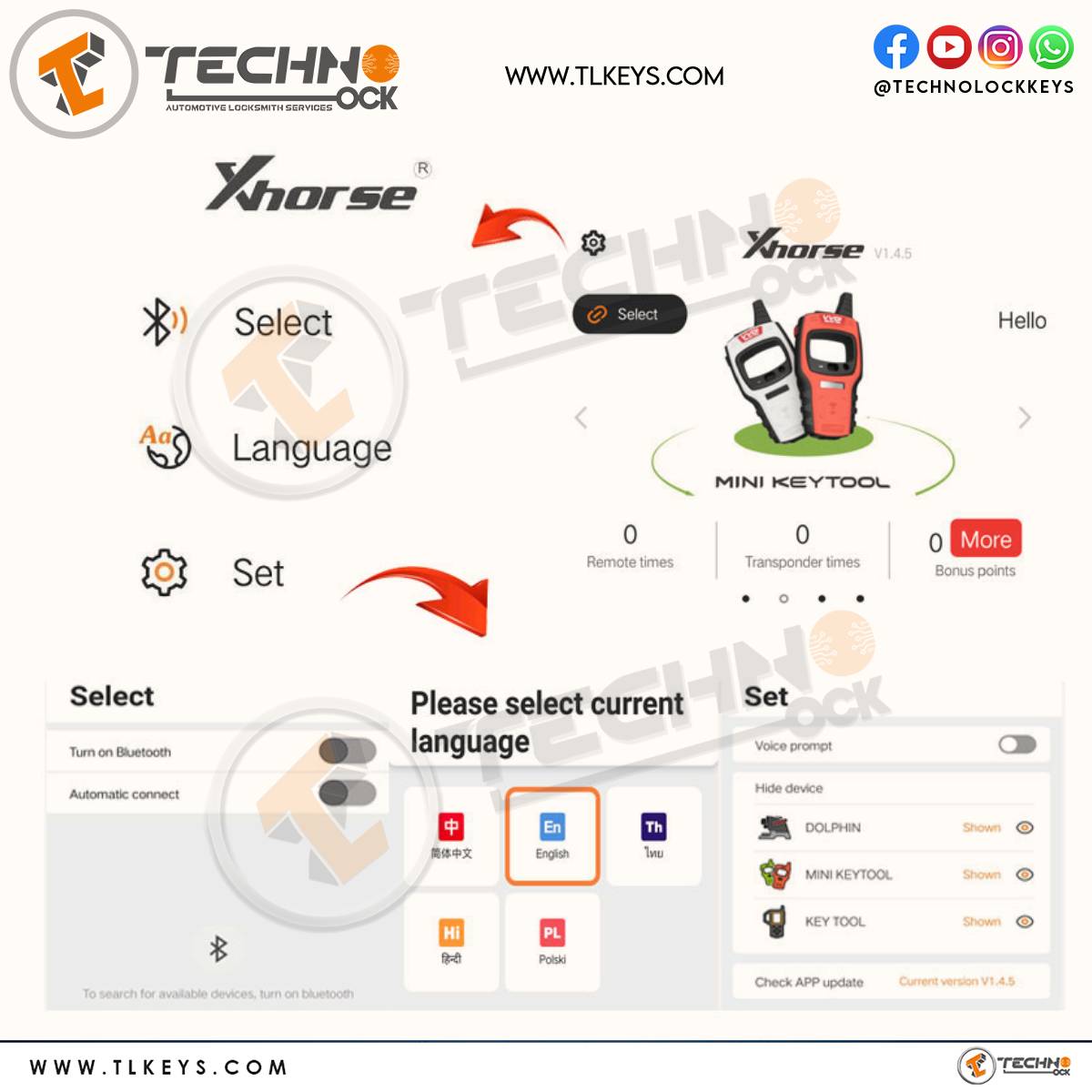 convenient for connecting Xhorse Key Cutting machine
