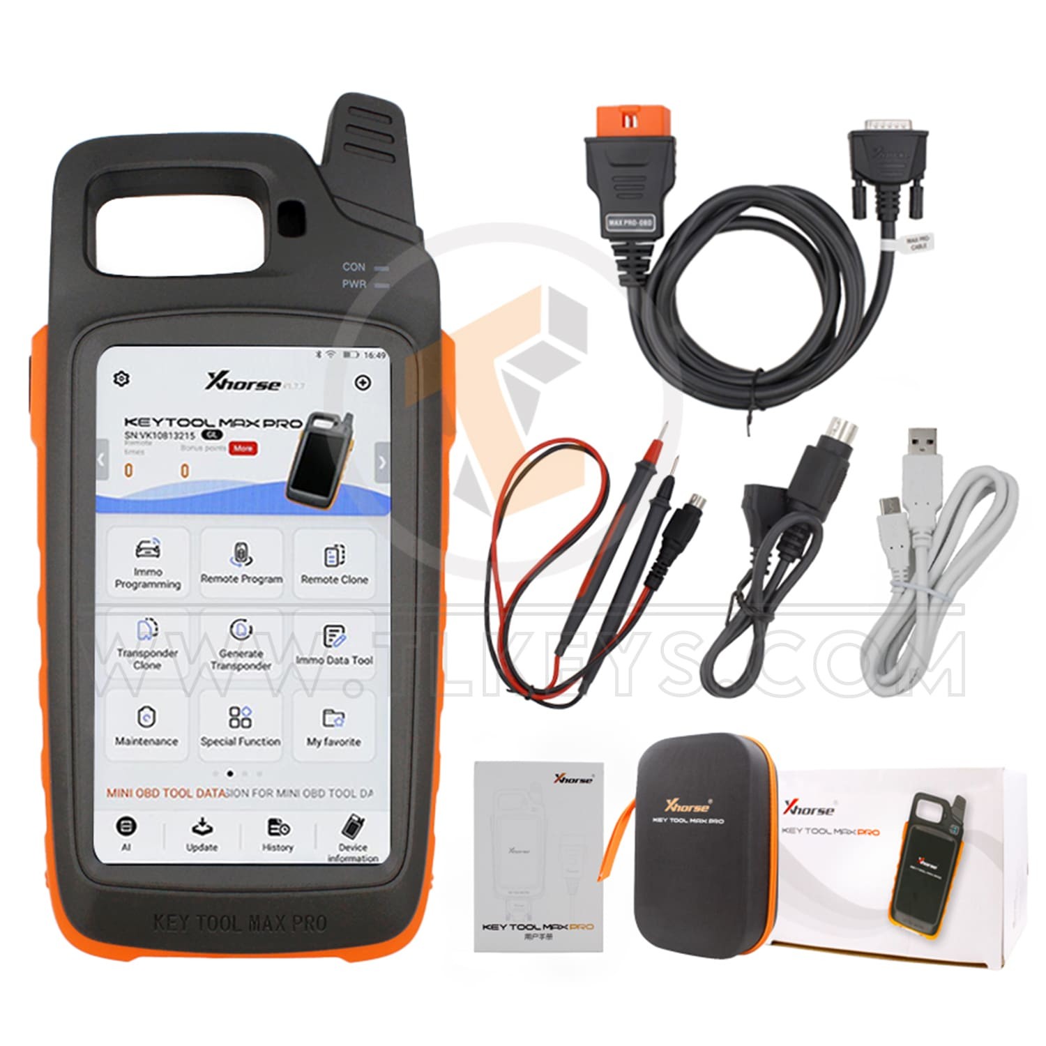 Xhorse Bundle XDKMP0EN VVDI Key Tool Max Pro Remote Programmer Key Programming Diagnostics Tools