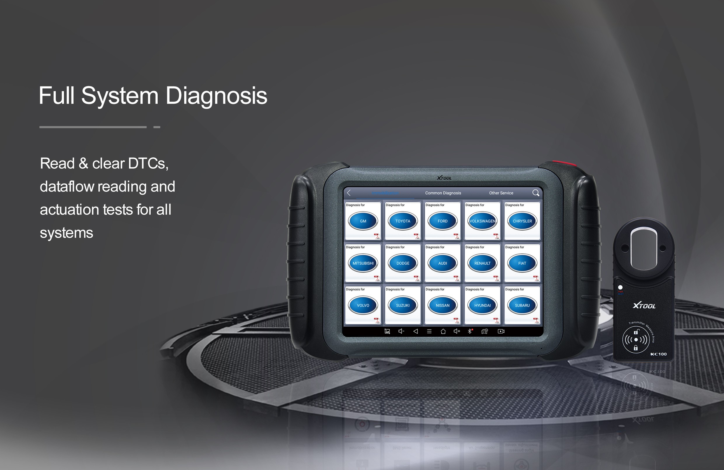 xtool x100 pad elite Professional full system diagnosis