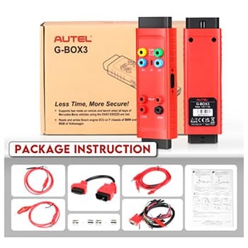 Autel G-Box 3 For Mercedes Benz All Key Lost Buttons 2