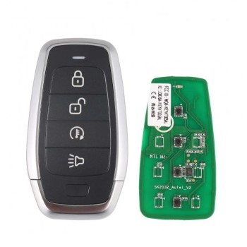 Autel Ikeyat004dl مستقل Universal Smart Remote Key 4 أزرار