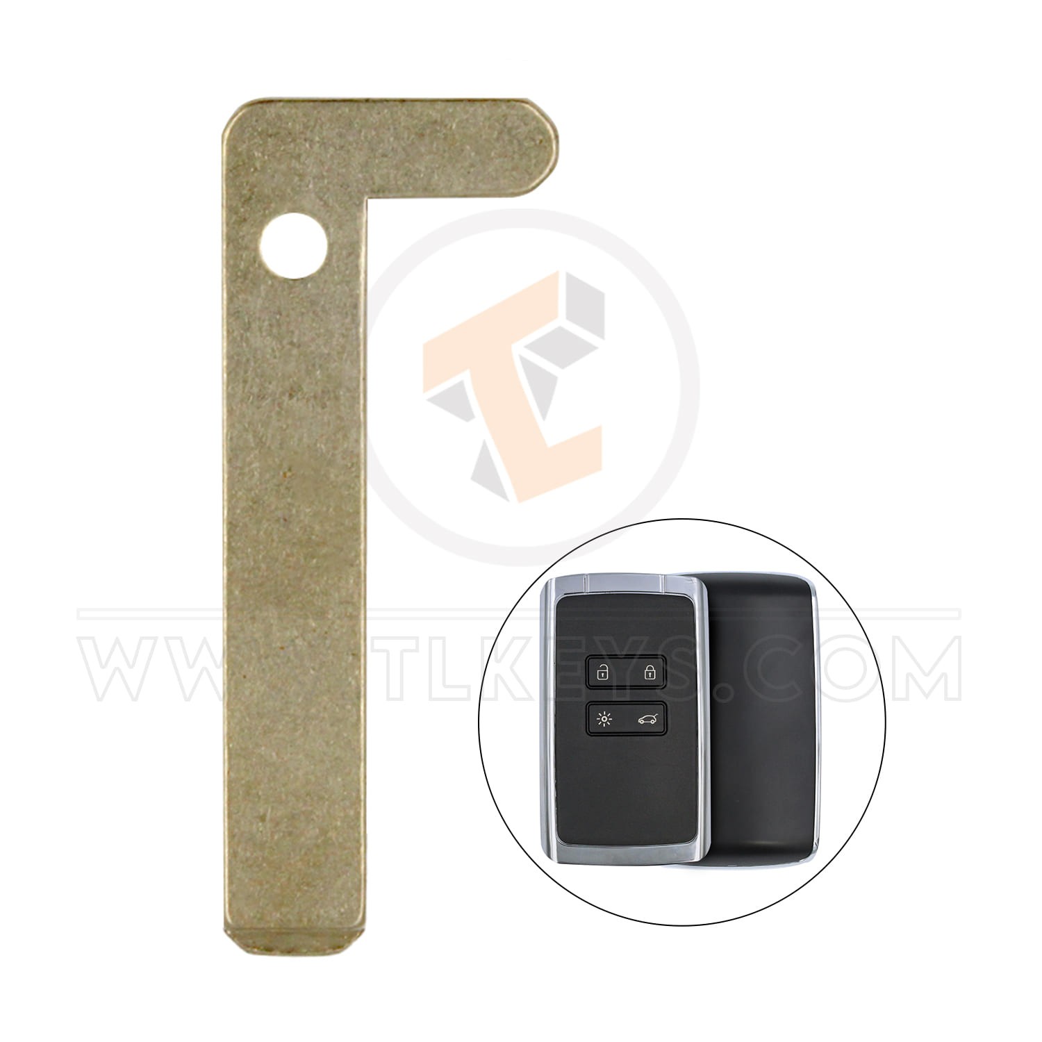 Renault Espace Megane Talisman Emergency Key Blade Emergency Keys