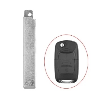 Chevrolet Captiva 2020-2024 Flip Remote Key Blade Marca del mercado de accesorios