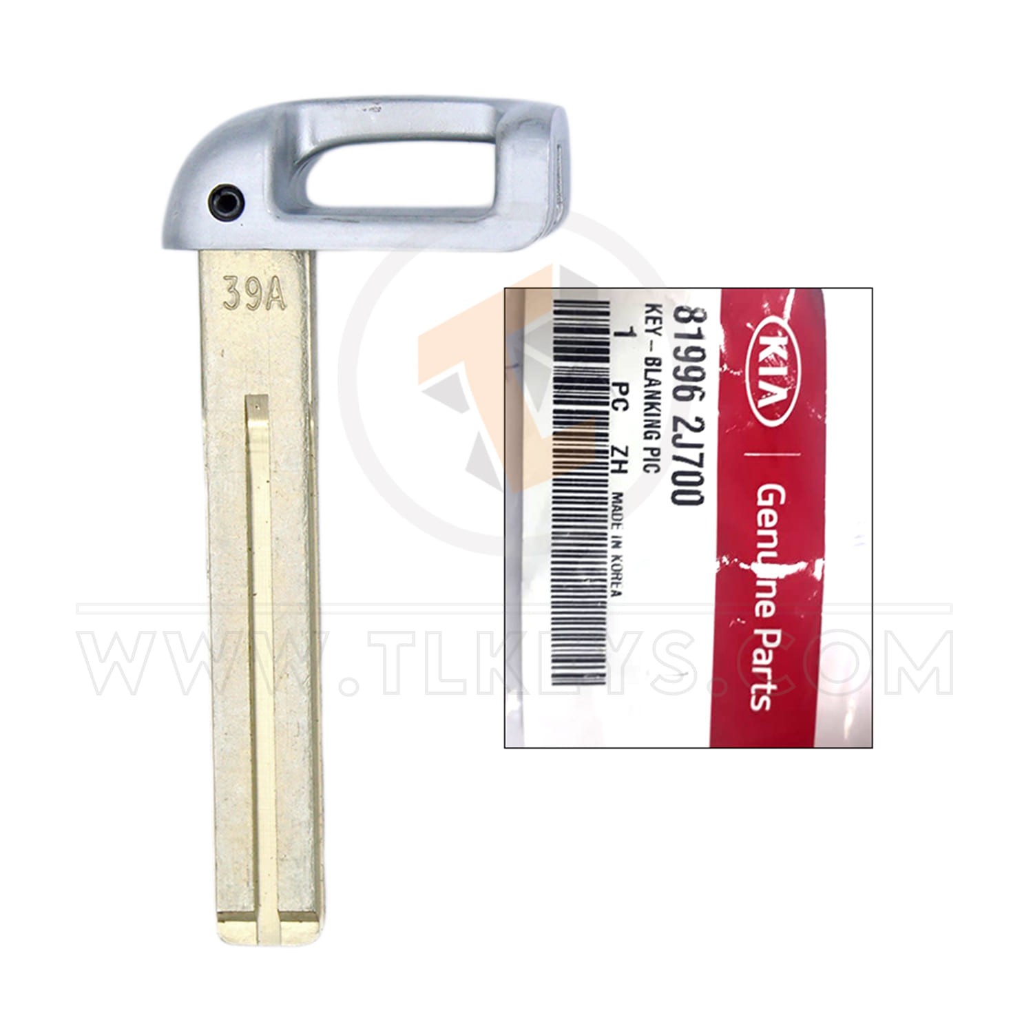 KIA Sorento Rio 2012 Emergency Blank Key Blade 81996-2J700 81996-3S020 Emergency Keys