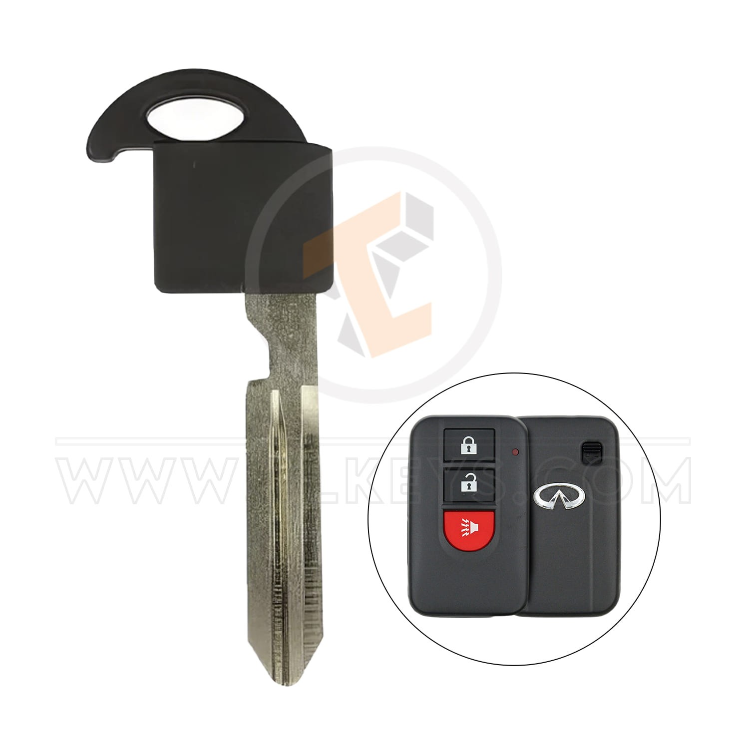 Infiniti FX35 FX45 2003-2004 Emergency Key Blade Emergency Keys