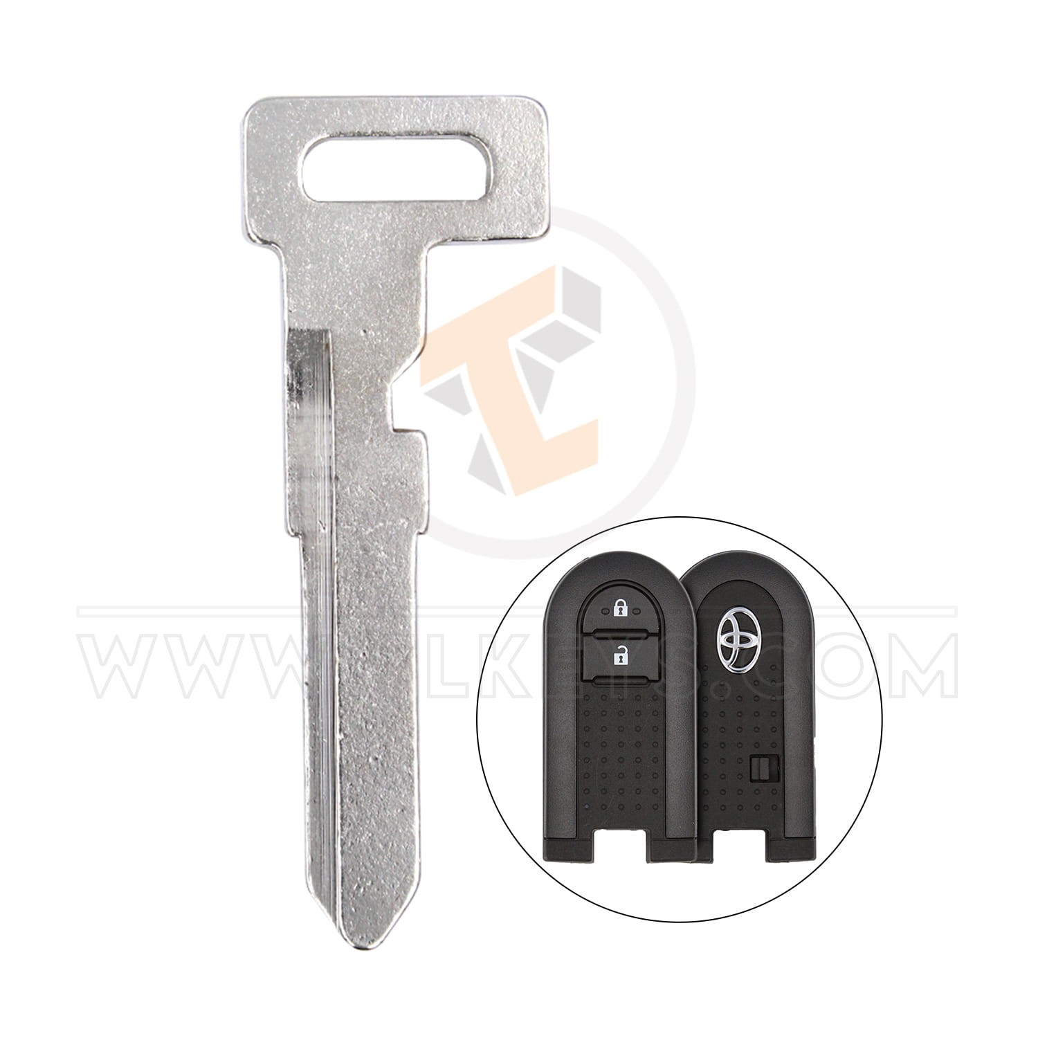 Toyota Rush Daihatsu 2017-2021 Emergency Key Blade (Right Groove) Status Aftermarket